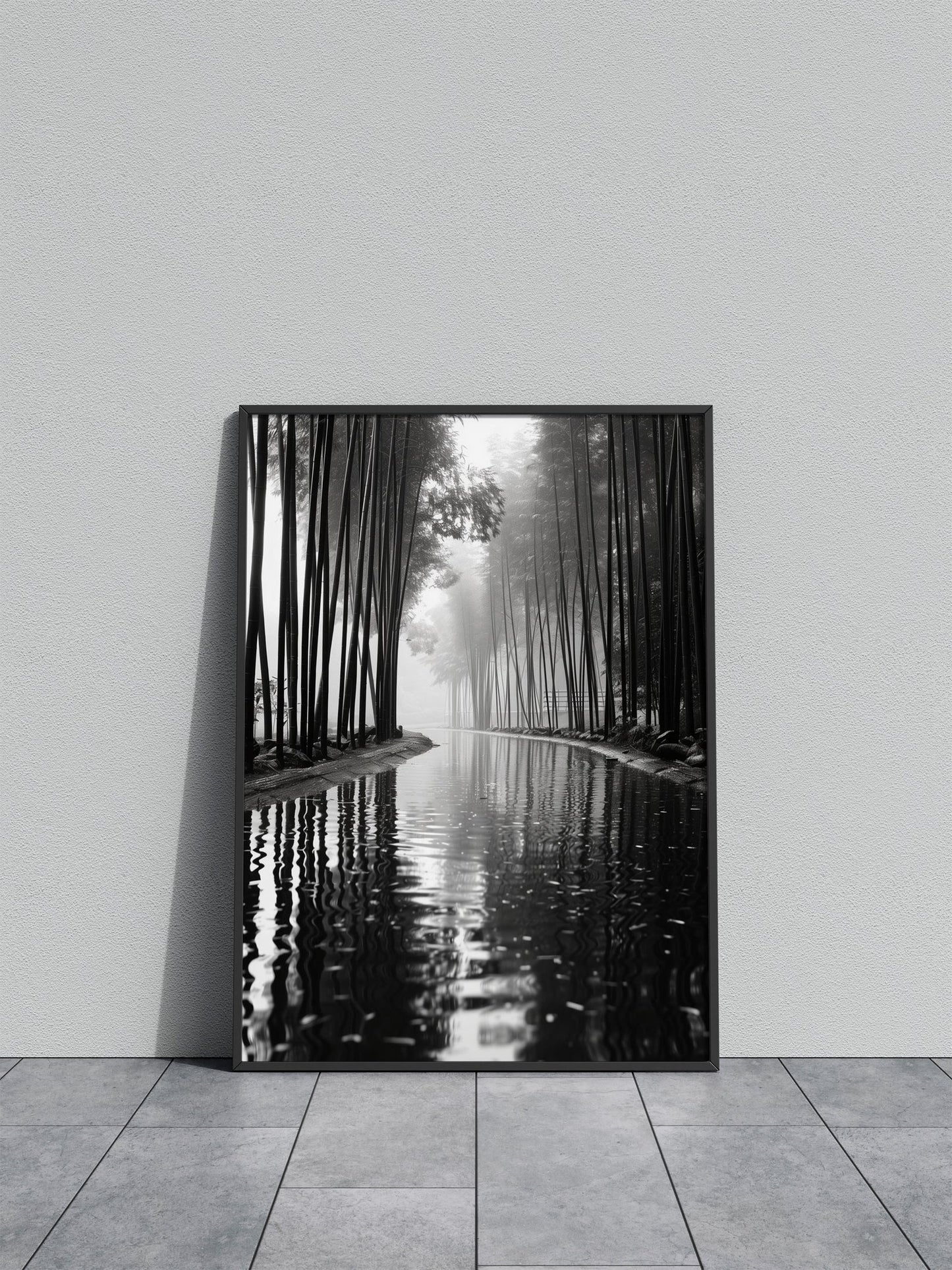 Asien Art Nature Asian Style Poster | Wall Art for Home & Office | High-Quality Print