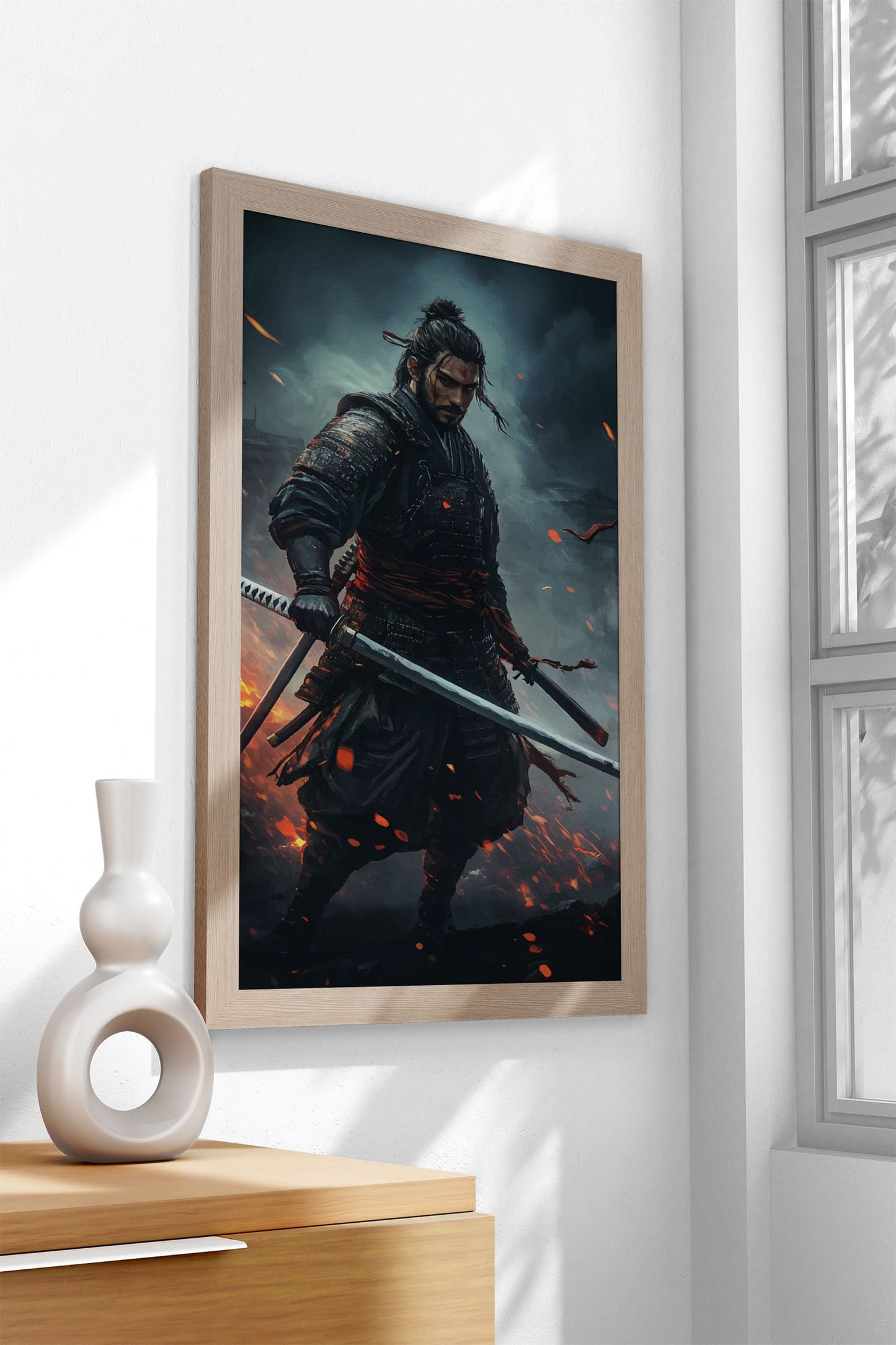 Assassin Knight Japanese Asian Style Poster | Wall Art for Home & Office | High-Quality Print