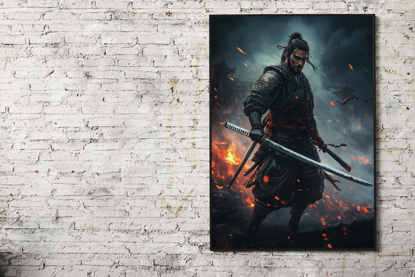 Assassin Knight Japanese Asian Style Poster | Wall Art for Home & Office | High-Quality Print