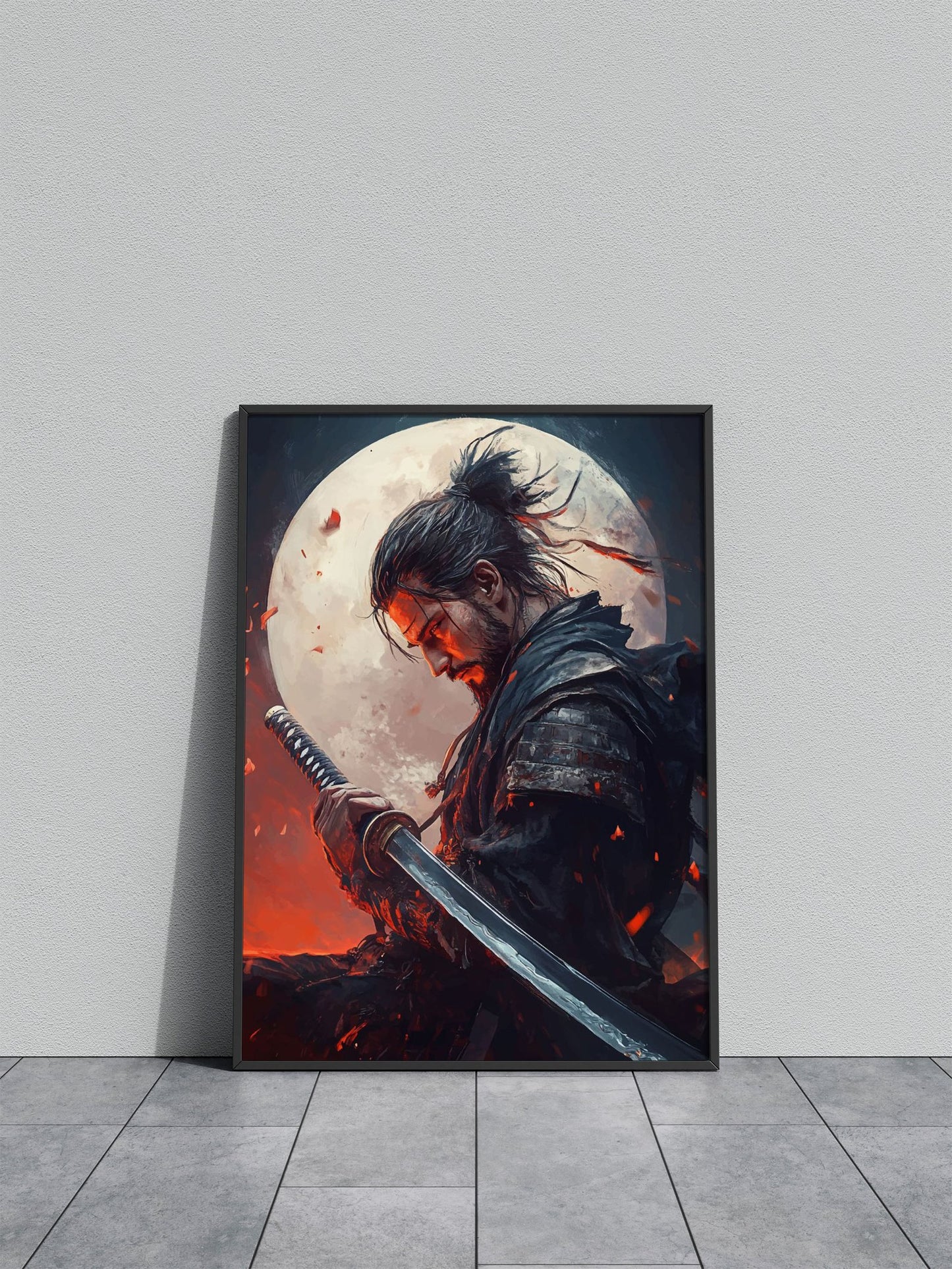 Assassin Knight Moon Asian Style Poster | Wall Art for Home & Office | High-Quality Print