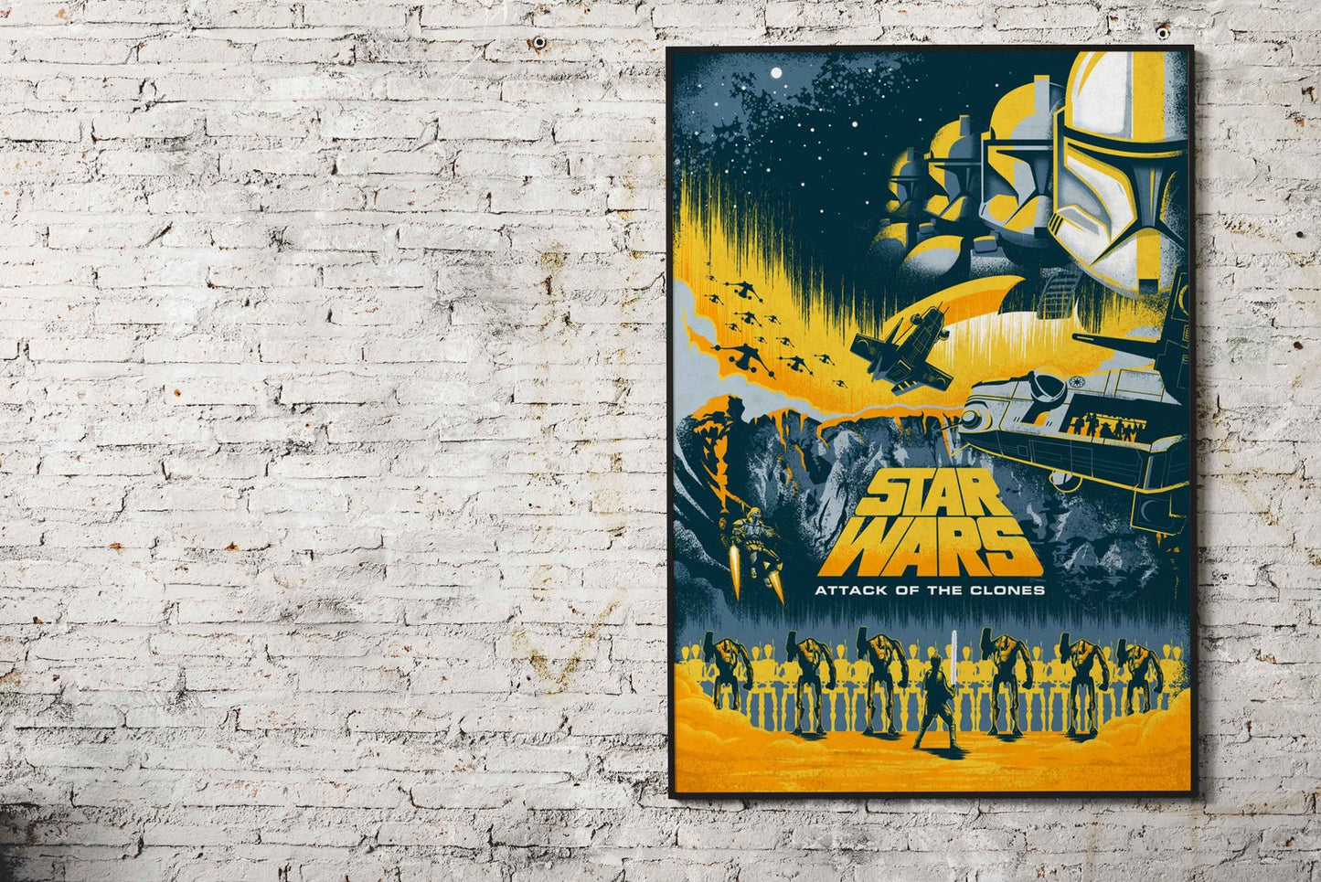 Attack of the Clones Asian Style Poster | Wall Art for Home & Office | High-Quality Print