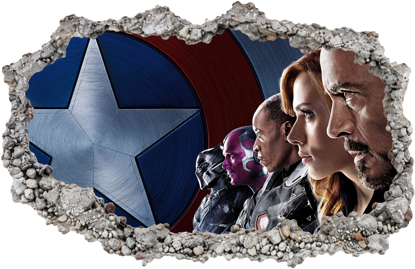 Avengers Endgame Heroes Bedroom Decor Nursery Wall Art 027