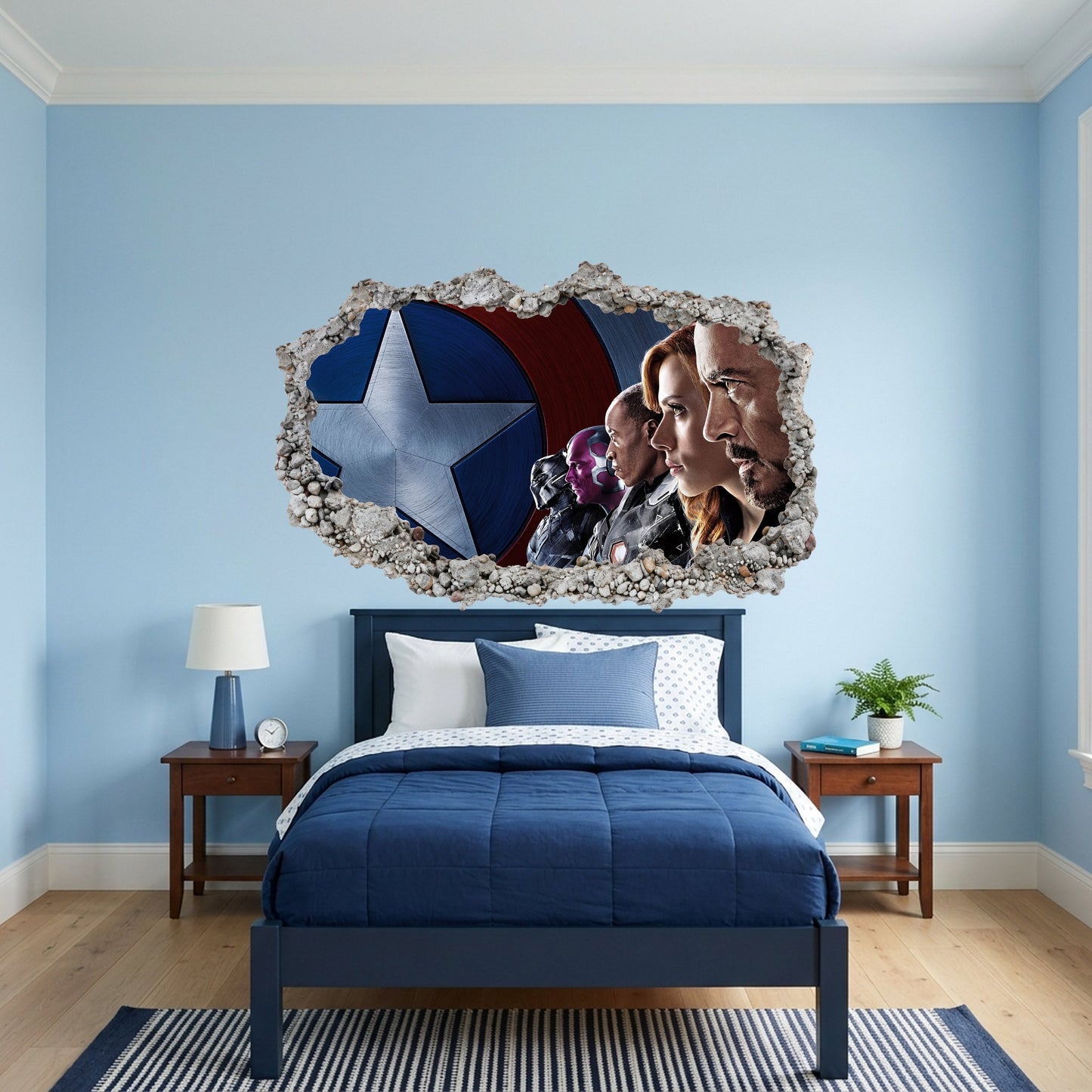 Avengers Endgame Heroes Bedroom Decor Nursery Wall Art 027