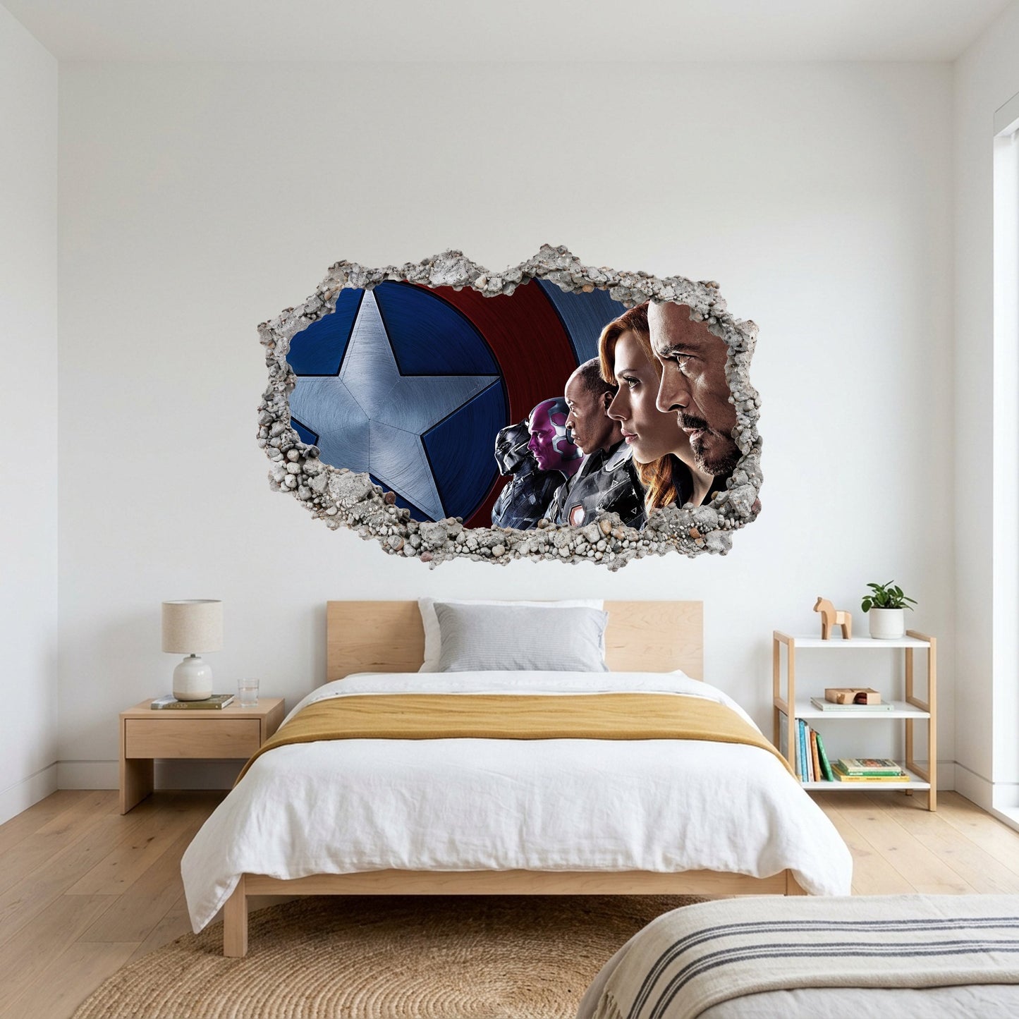 Avengers Endgame Heroes Bedroom Decor Nursery Wall Art 027