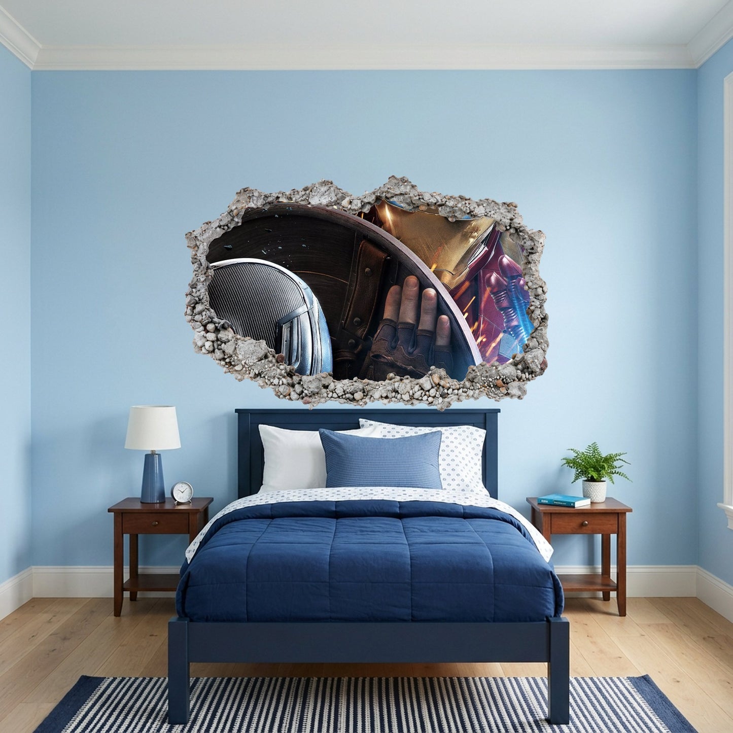 Avengers Endgame Heroes Wall Art Sticker Vinyl Mural 033
