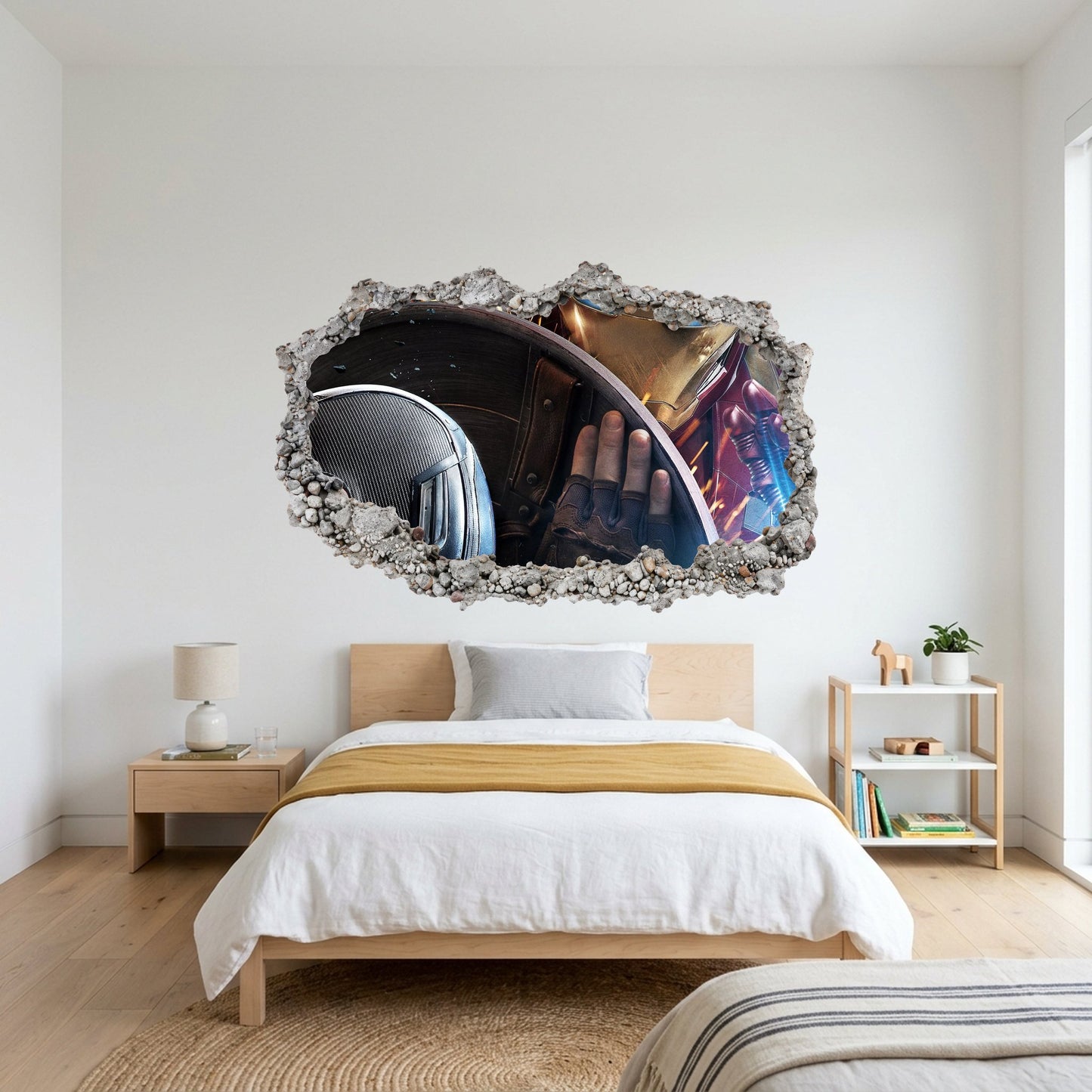 Avengers Endgame Heroes Wall Art Sticker Vinyl Mural 033
