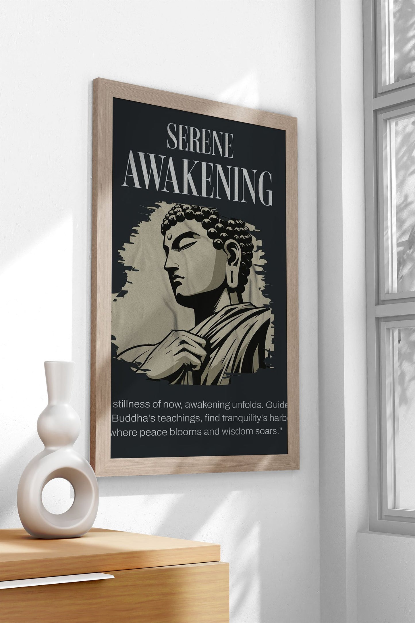 Awakening Asian Style Poster | Wall Art for Home & Office | High-Quality Print