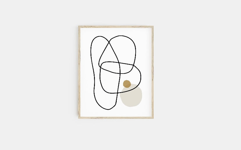 Set of Six Neutral Gallery Wall Prints by Henri Matisse - High-Quality Premium Wall Art Decor Sticker