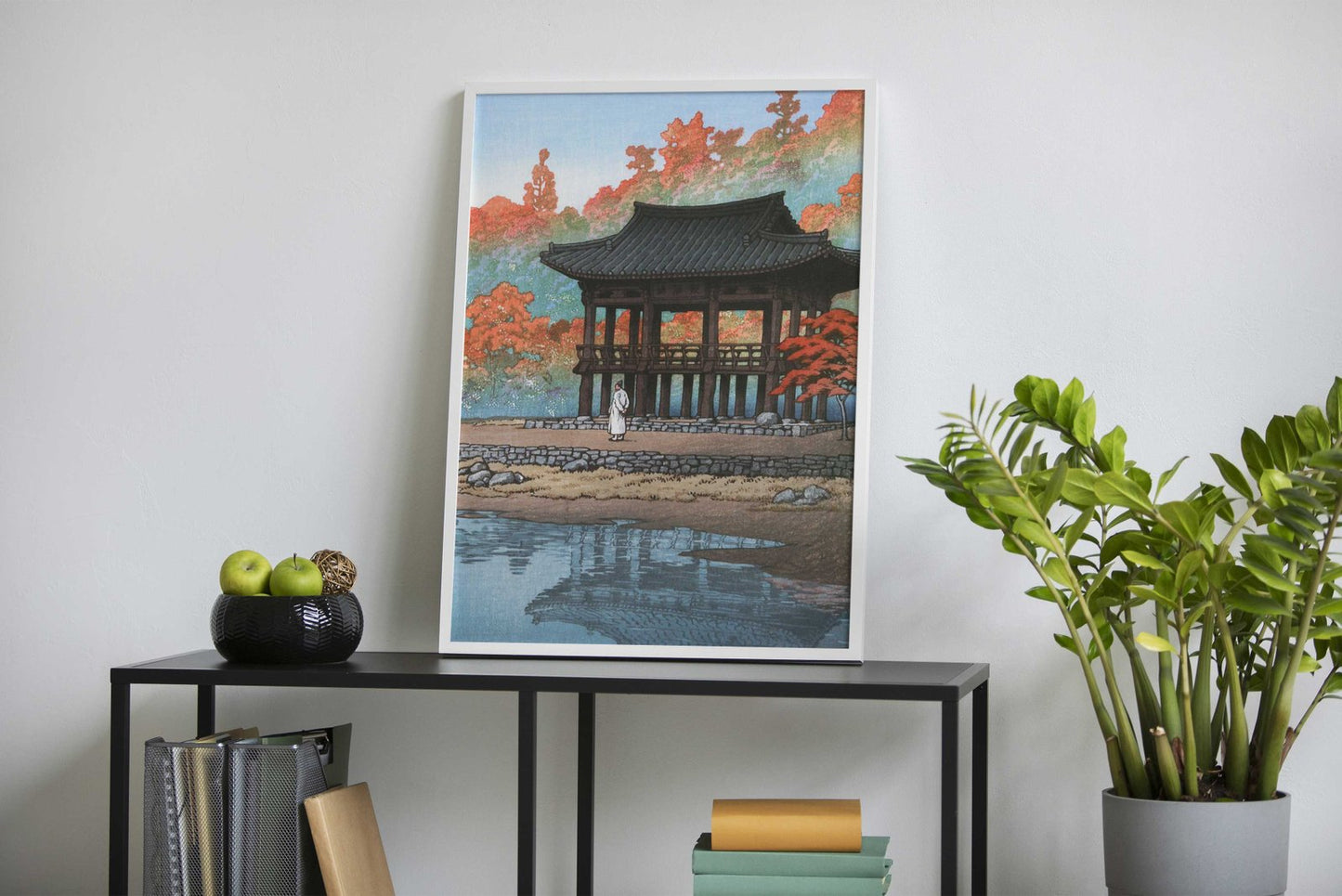 Baekyang Temple of Korea Asian Style Poster | Wall Art for Home & Office | High-Quality Print