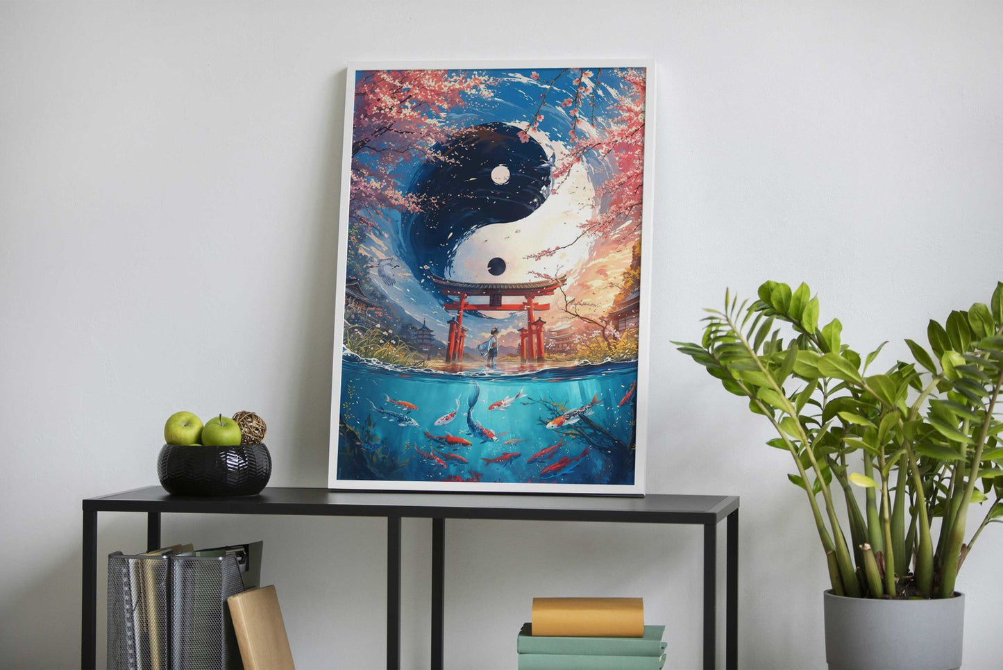 Balance Of The Elements Asian Style Poster | Wall Art for Home & Office | High-Quality Print