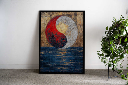 Balance Asian Style Poster | Wall Art for Home & Office | High-Quality Print