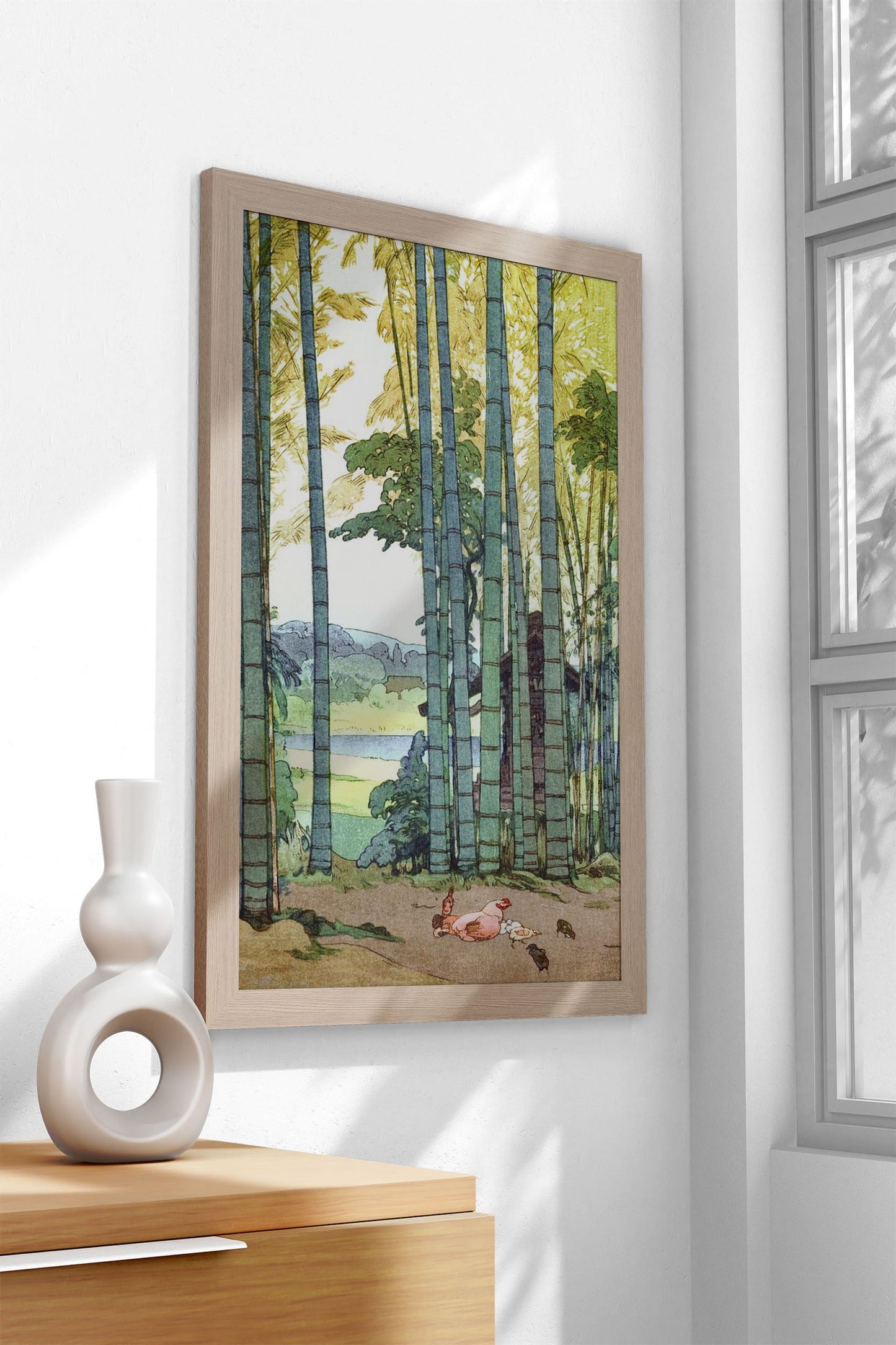 Bamboo Grove Asian Style Poster | Wall Art for Home & Office | High-Quality Print