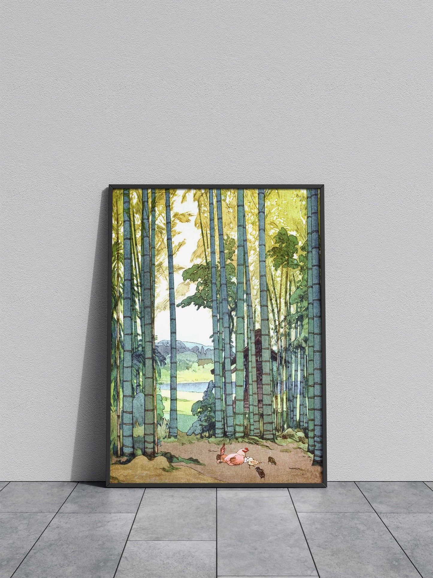 Bamboo Grove Asian Style Poster | Wall Art for Home & Office | High-Quality Print