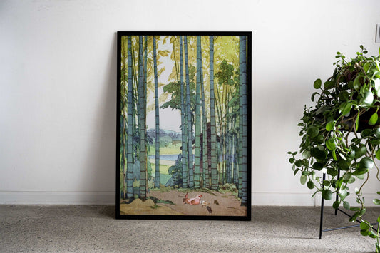 Bamboo Grove Asian Style Poster | Wall Art for Home & Office | High-Quality Print