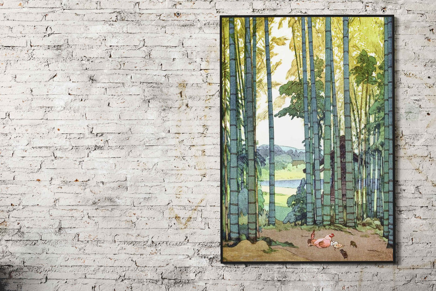 Bamboo Grove Asian Style Poster | Wall Art for Home & Office | High-Quality Print