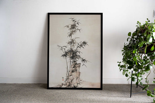 Bamboo Asian Style Poster | Wall Art for Home & Office | High-Quality Print
