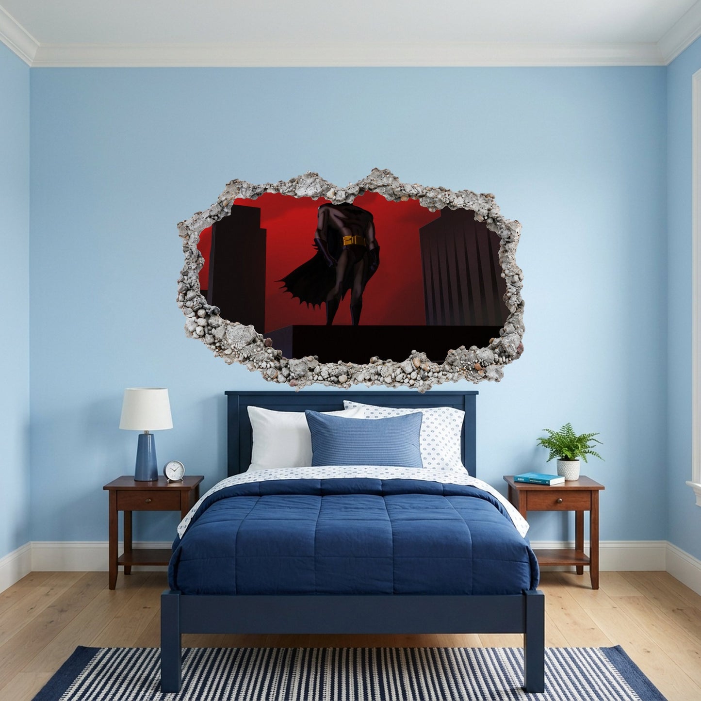Batman Animated Series Kids Room Decor Wall Art Sticker 064
