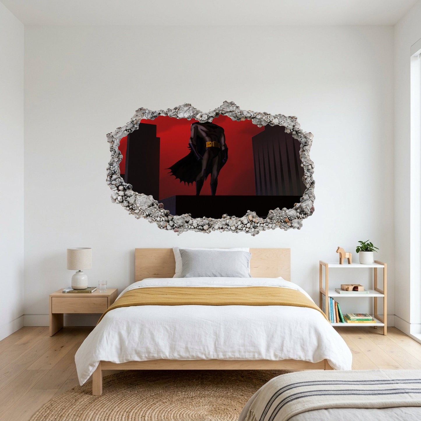 Batman Animated Series Kids Room Decor Wall Art Sticker 064