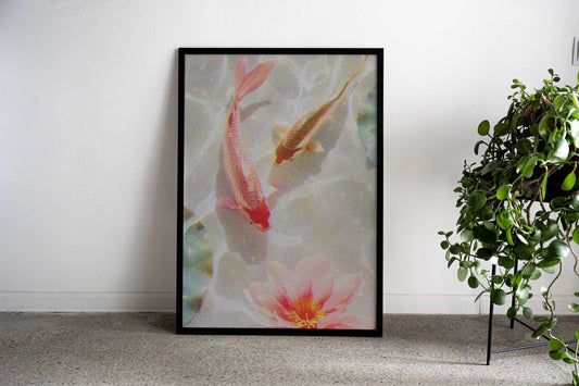 Beautiful Fish Asian Style Poster | Wall Art for Home & Office | High-Quality Print