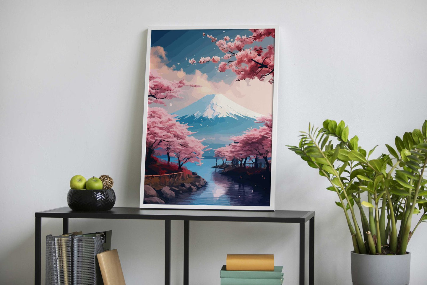 Beautiful Fuji Asian Style Poster | Wall Art for Home & Office | High-Quality Print