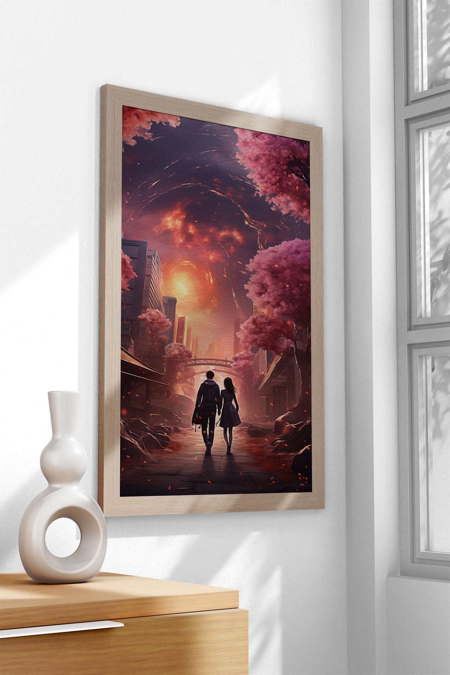 Beautiful Futures Together Asian Style Poster | Wall Art for Home & Office | High-Quality Print