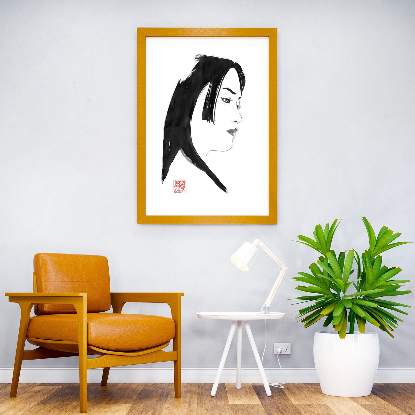 Beautiful Geisha Asian Style Poster | Wall Art for Home & Office | High-Quality Print