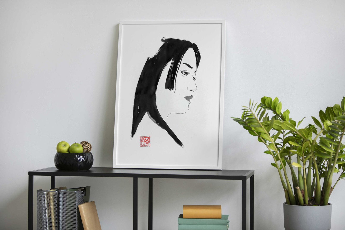 Beautiful Geisha Asian Style Poster | Wall Art for Home & Office | High-Quality Print