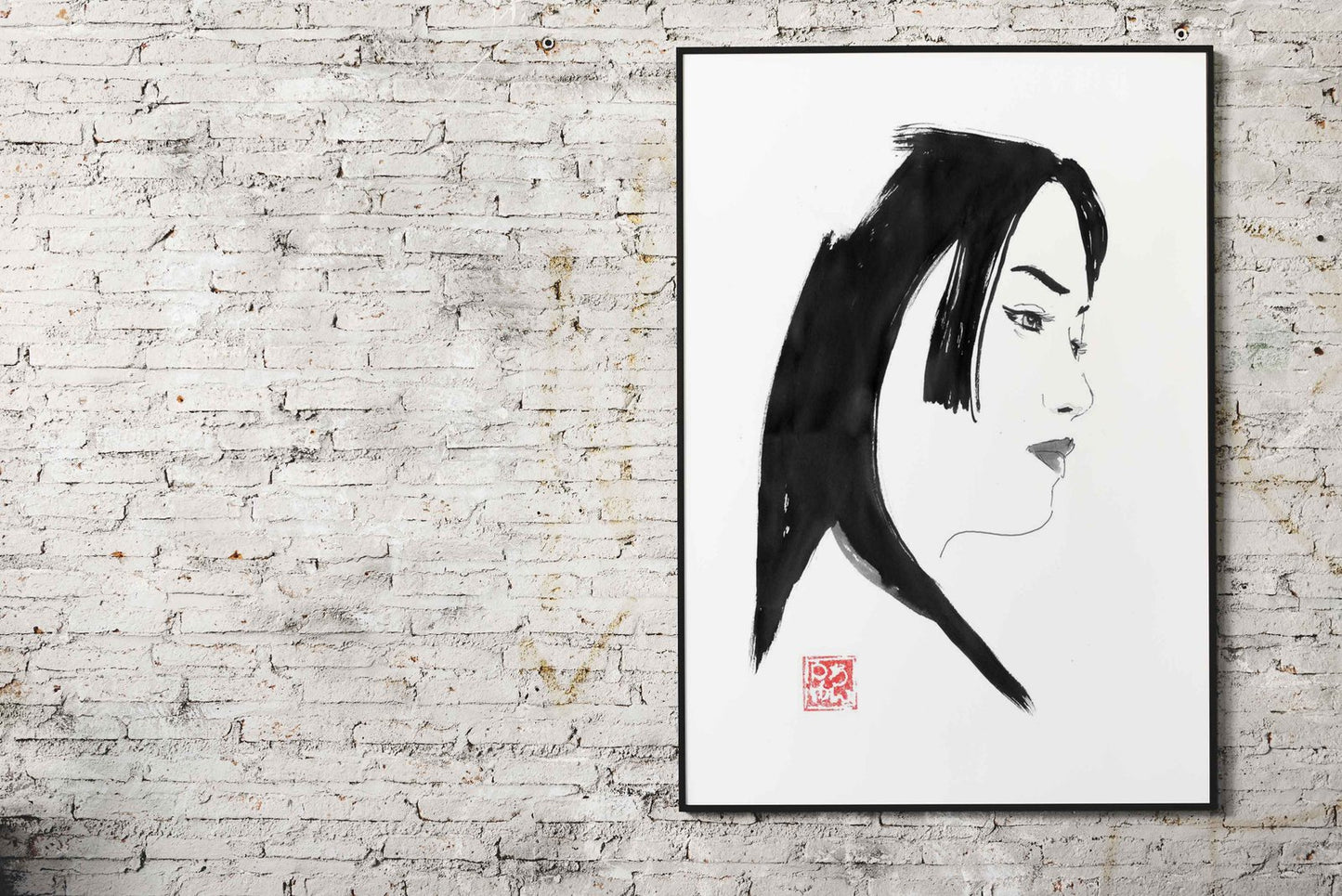 Beautiful Geisha Asian Style Poster | Wall Art for Home & Office | High-Quality Print