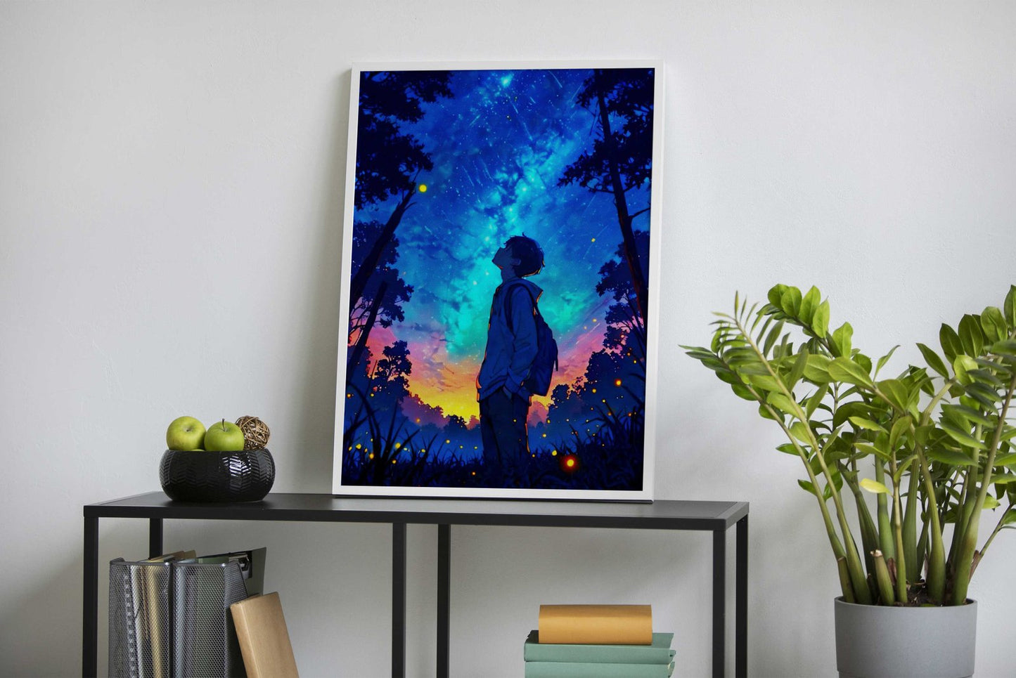Beautiful Night Boy Asian Style Poster | Wall Art for Home & Office | High-Quality Print