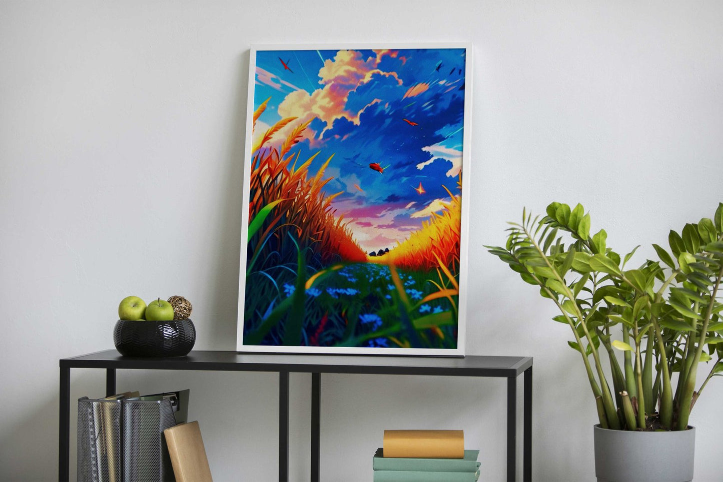 Beautiful Ricefield Asian Style Poster | Wall Art for Home & Office | High-Quality Print