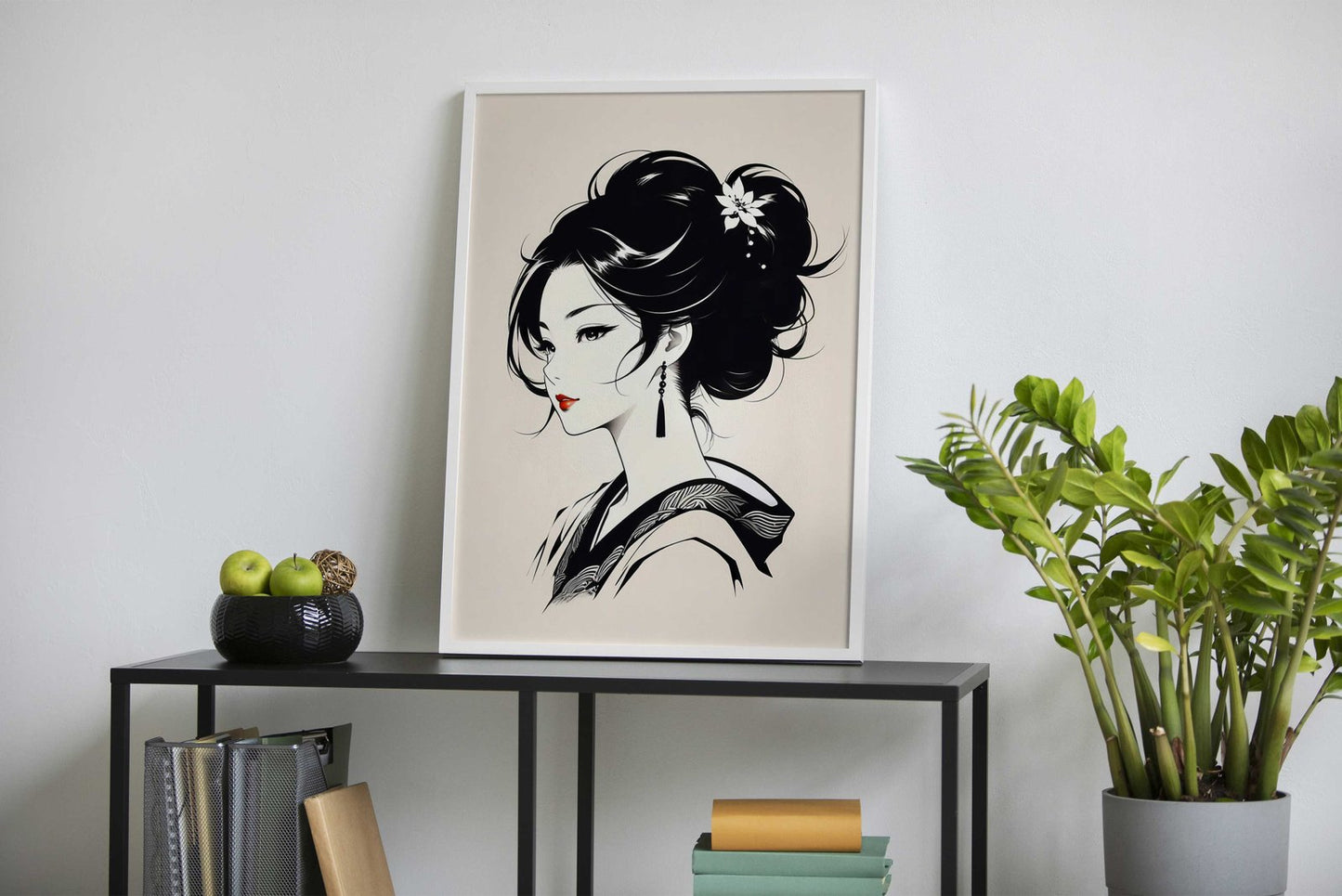 Beautiful Sketch Asian Style Poster | Wall Art for Home & Office | High-Quality Print