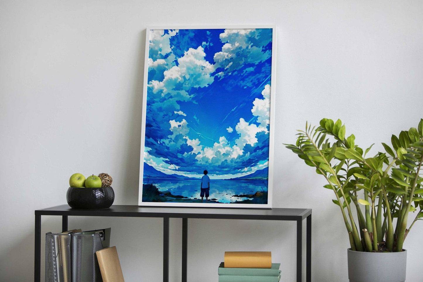 Beautiful Sky Boy Asian Style Poster | Wall Art for Home & Office | High-Quality Print