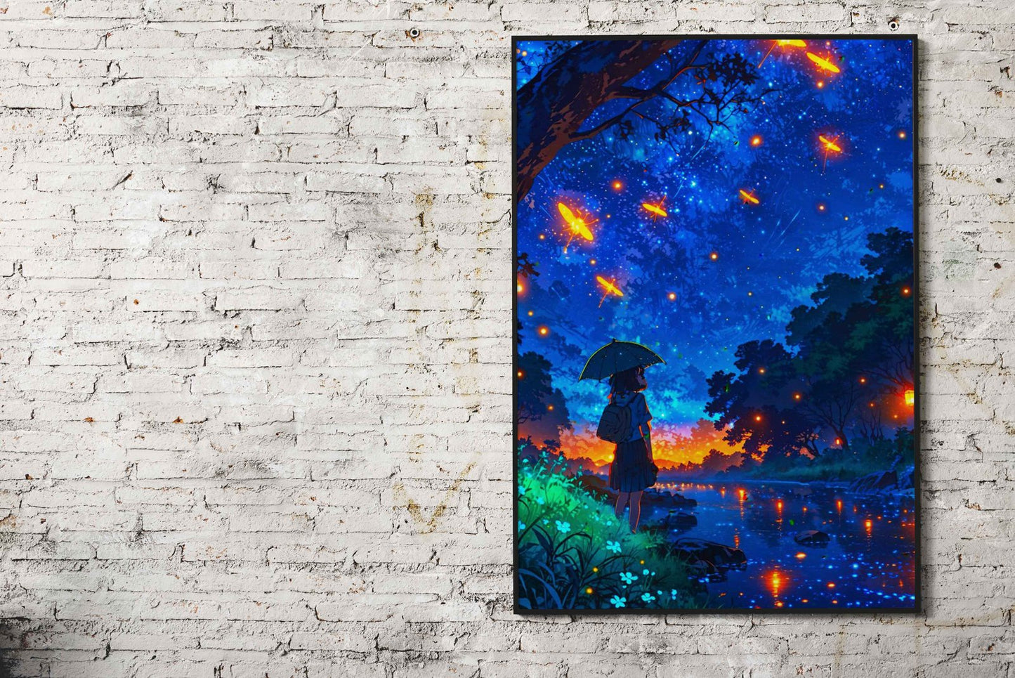 Beautiful Sky Asian Style Poster | Wall Art for Home & Office | High-Quality Print