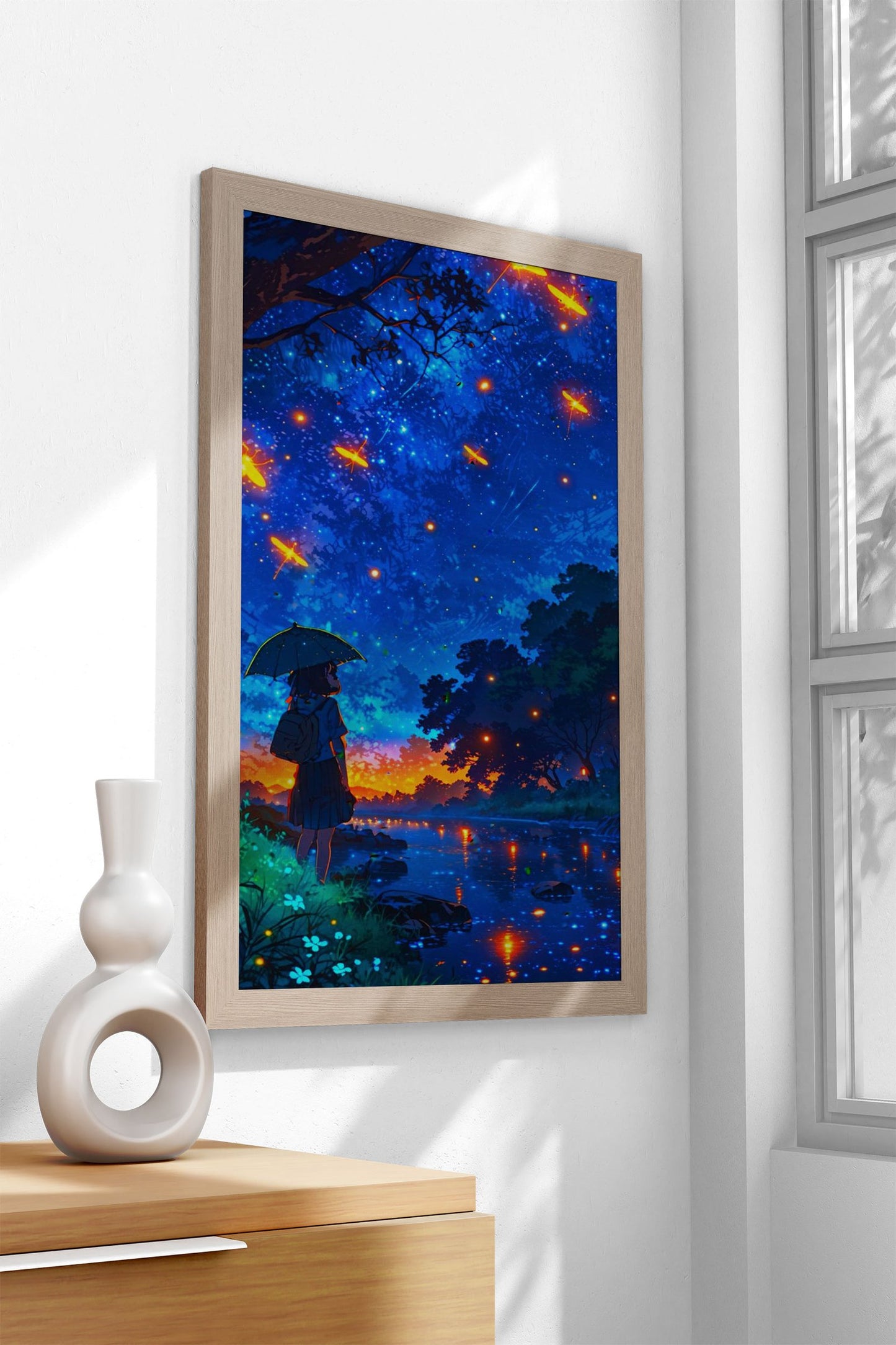 Beautiful Sky Asian Style Poster | Wall Art for Home & Office | High-Quality Print