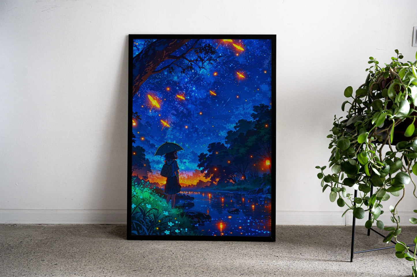 Beautiful Sky Asian Style Poster | Wall Art for Home & Office | High-Quality Print