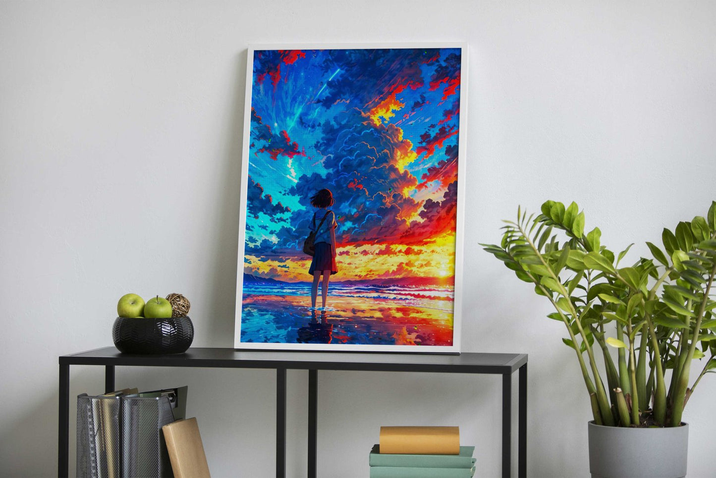 Beautiful Sunset Asian Style Poster | Wall Art for Home & Office | High-Quality Print