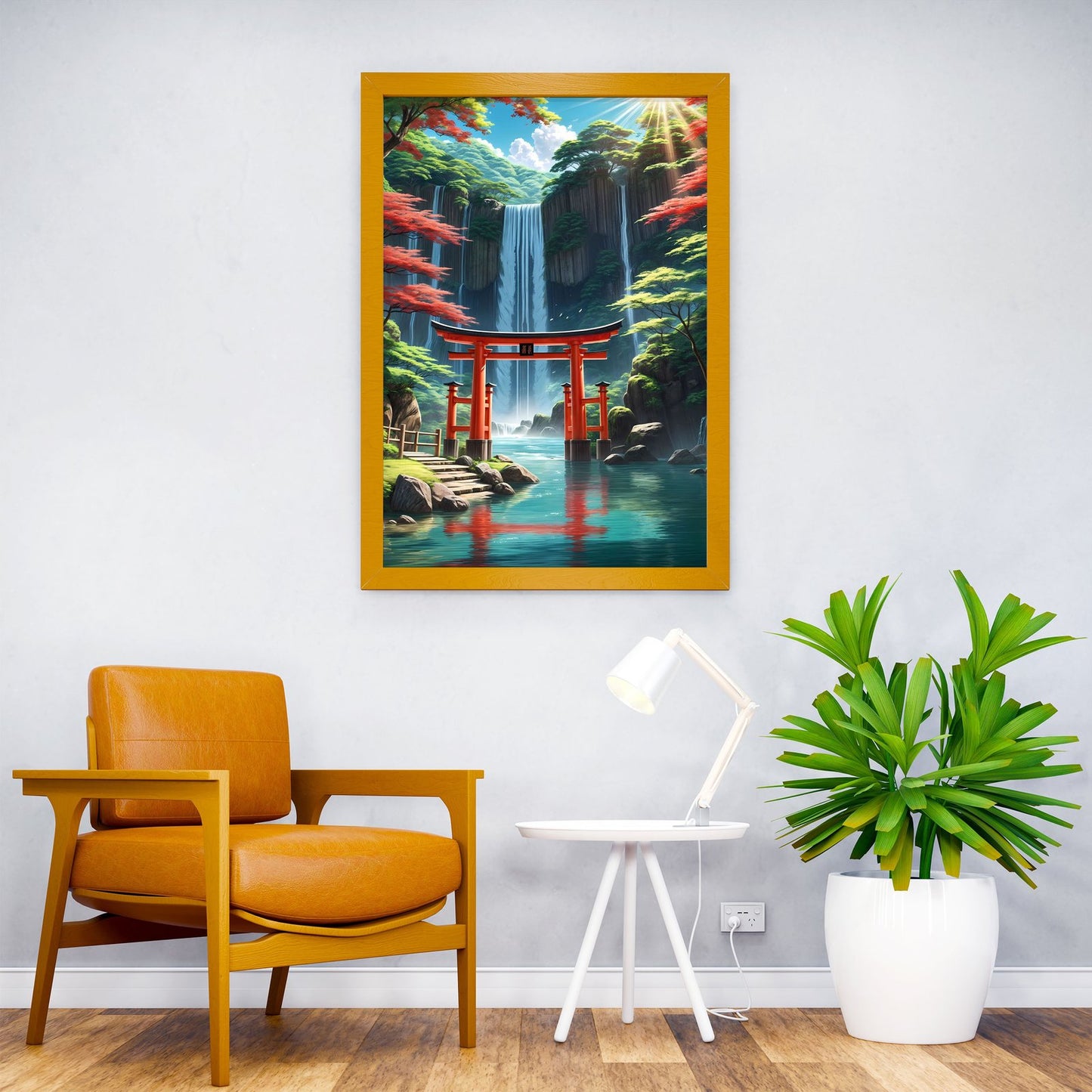 Beautiful tori gate japan Asian Style Poster | Wall Art for Home & Office | High-Quality Print