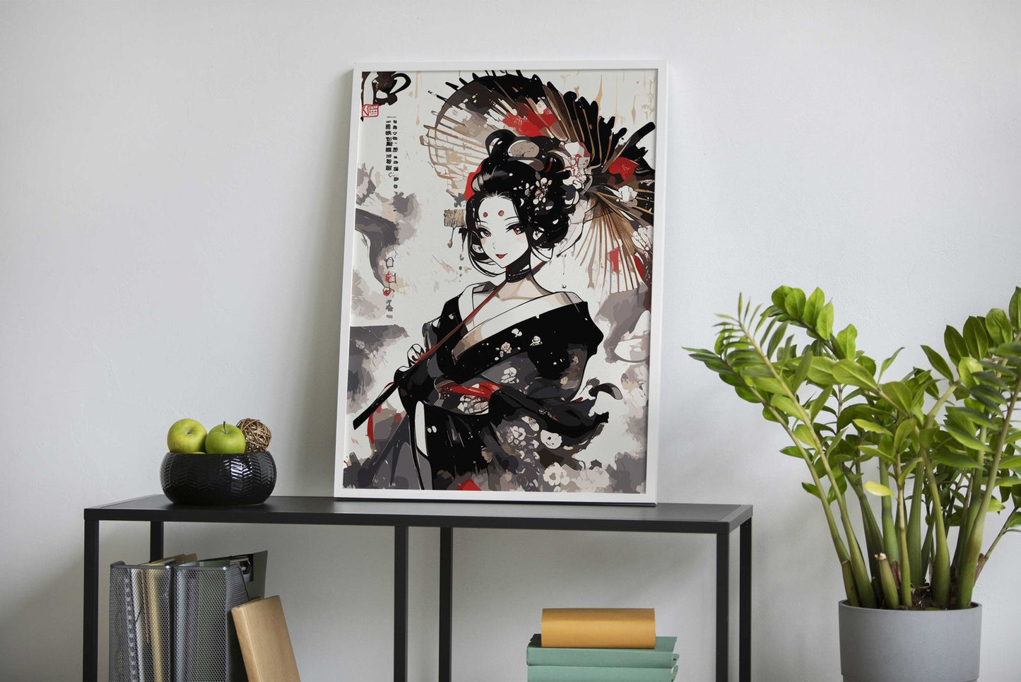 Beauty Geisha Asian Style Poster | Wall Art for Home & Office | High-Quality Print