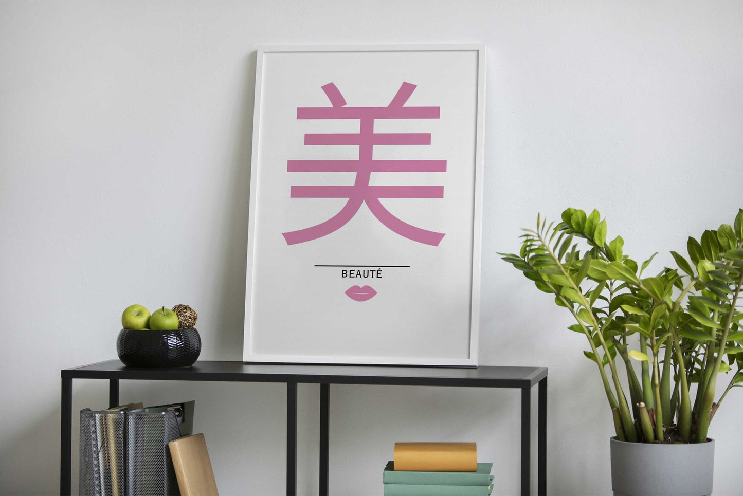 Beauty Japanese Kanji Asian Style Poster | Wall Art for Home & Office | High-Quality Print