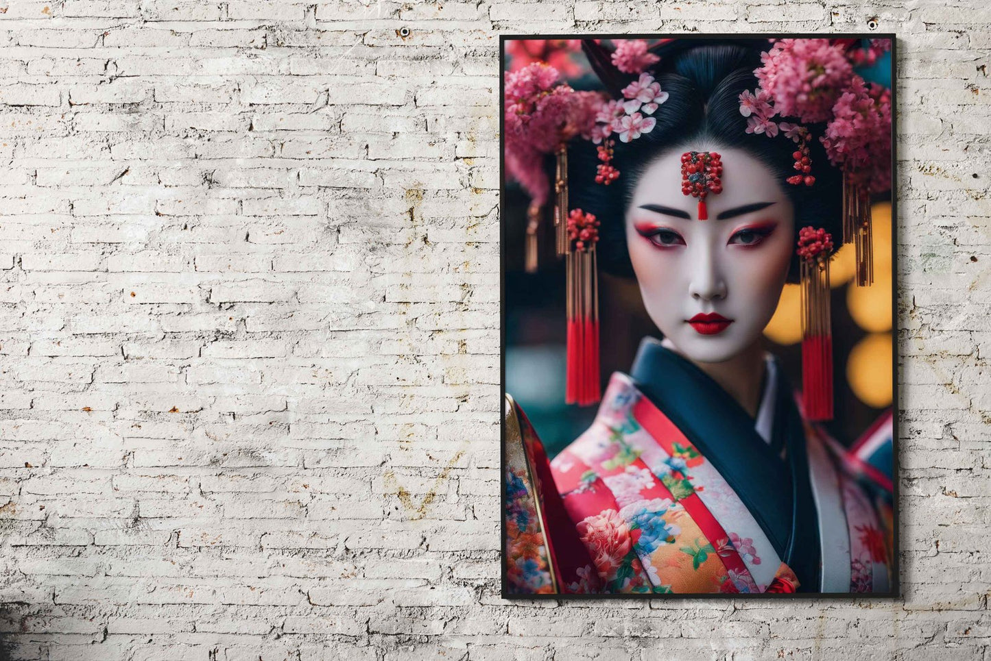 Beauty asian girl Asian Style Poster | Wall Art for Home & Office | High-Quality Print