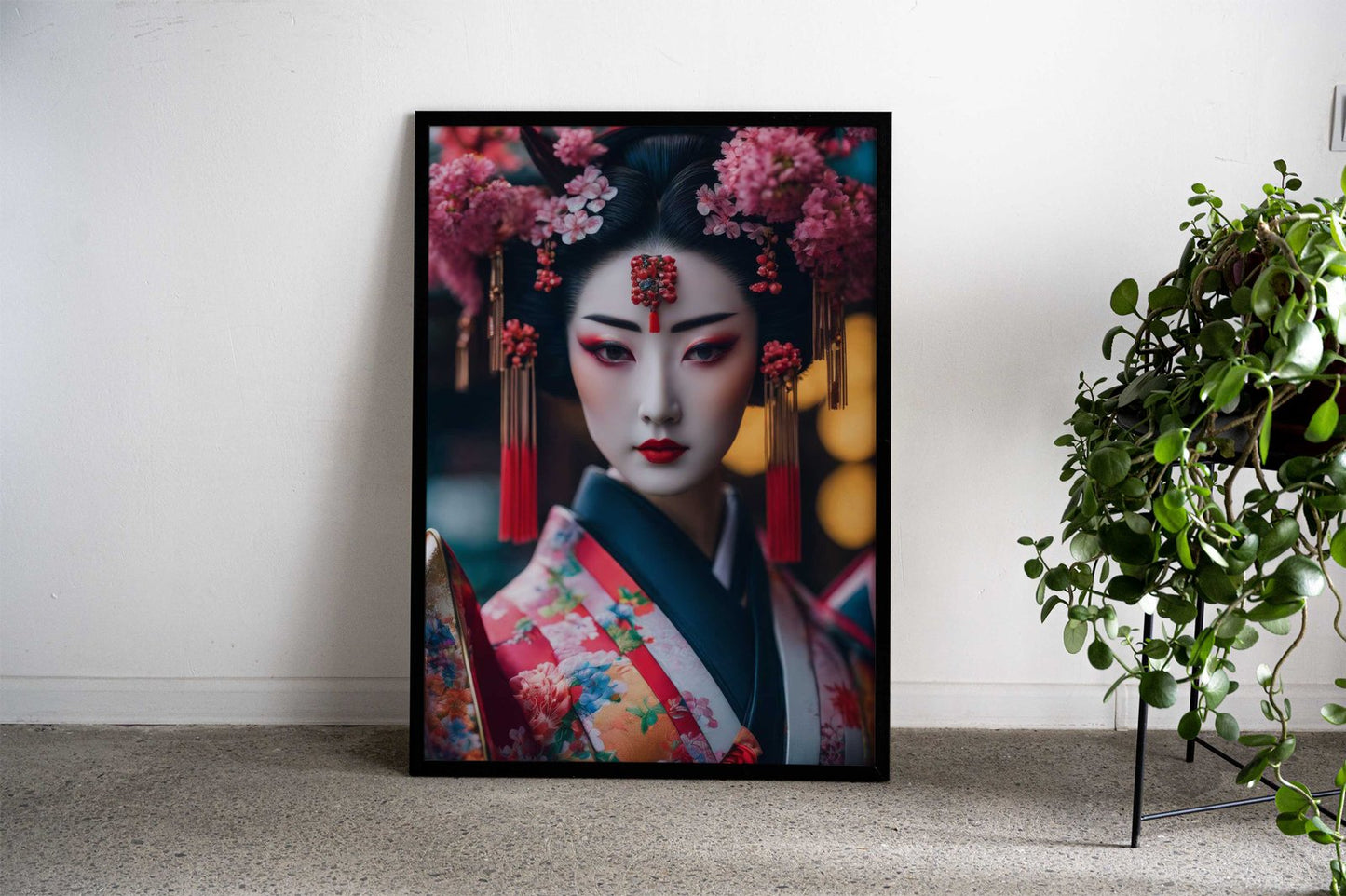Beauty asian girl Asian Style Poster | Wall Art for Home & Office | High-Quality Print