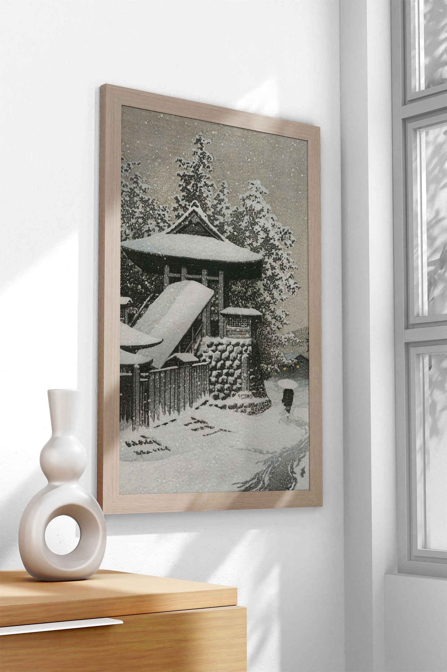 Bell Tower at Mount Koya Asian Style Poster | Wall Art for Home & Office | High-Quality Print