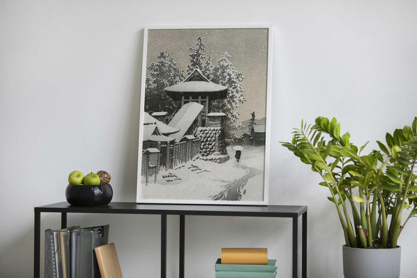 Bell Tower at Mount Koya Asian Style Poster | Wall Art for Home & Office | High-Quality Print