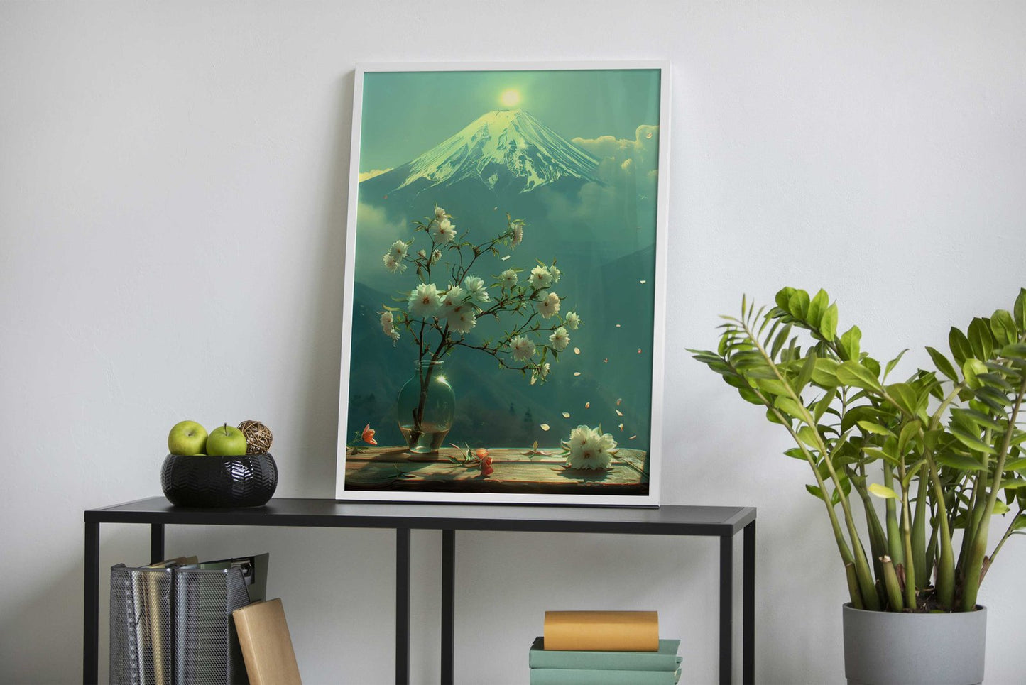 Beneath the Sakura Sky Asian Style Poster | Wall Art for Home & Office | High-Quality Print