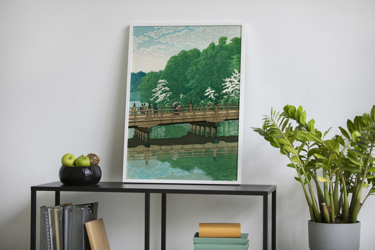 Benkei Bridge at Akasaka Asian Style Poster | Wall Art for Home & Office | High-Quality Print