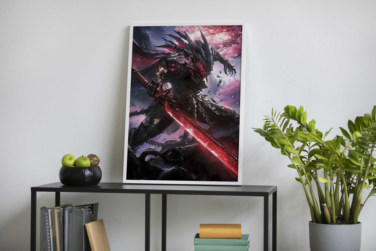 Black Ninja Samurai Asian Style Poster | Wall Art for Home & Office | High-Quality Print