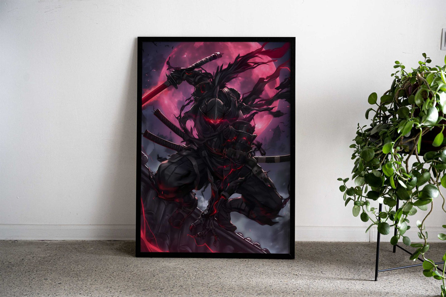black onyx dragon Asian Style Poster | Wall Art for Home & Office | High-Quality Print