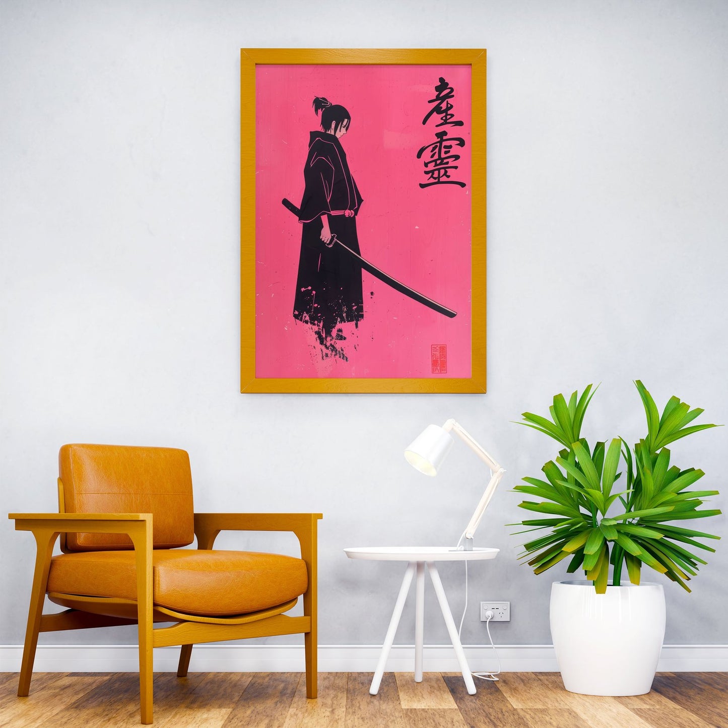 Black The Tako Sushi Asian Style Poster | Wall Art for Home & Office | High-Quality Print