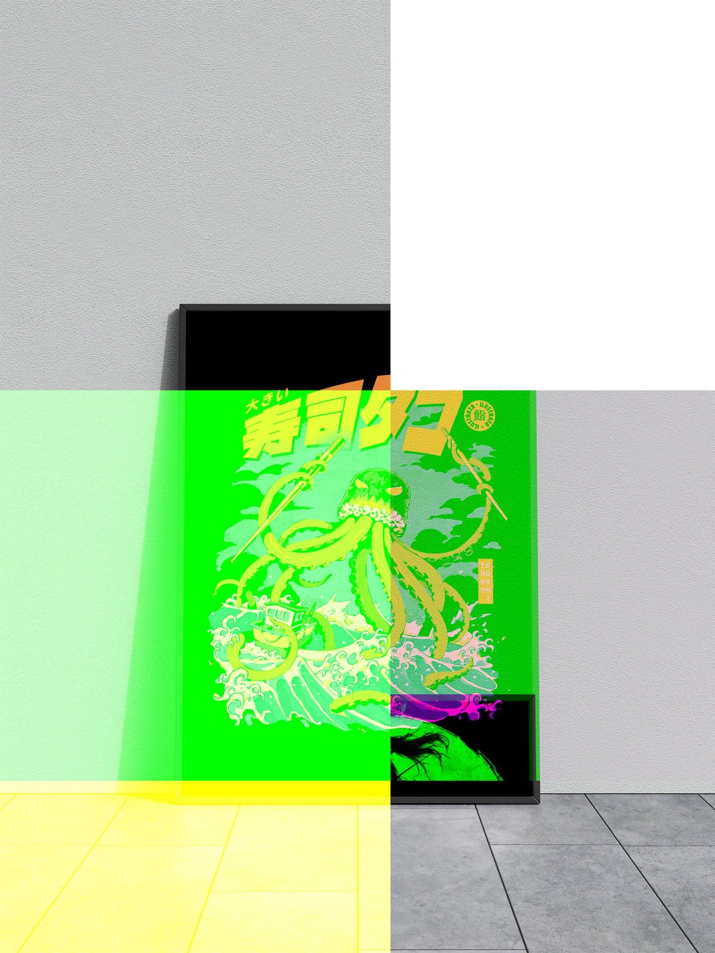 Black white art Asian Style Poster | Wall Art for Home & Office | High-Quality Print