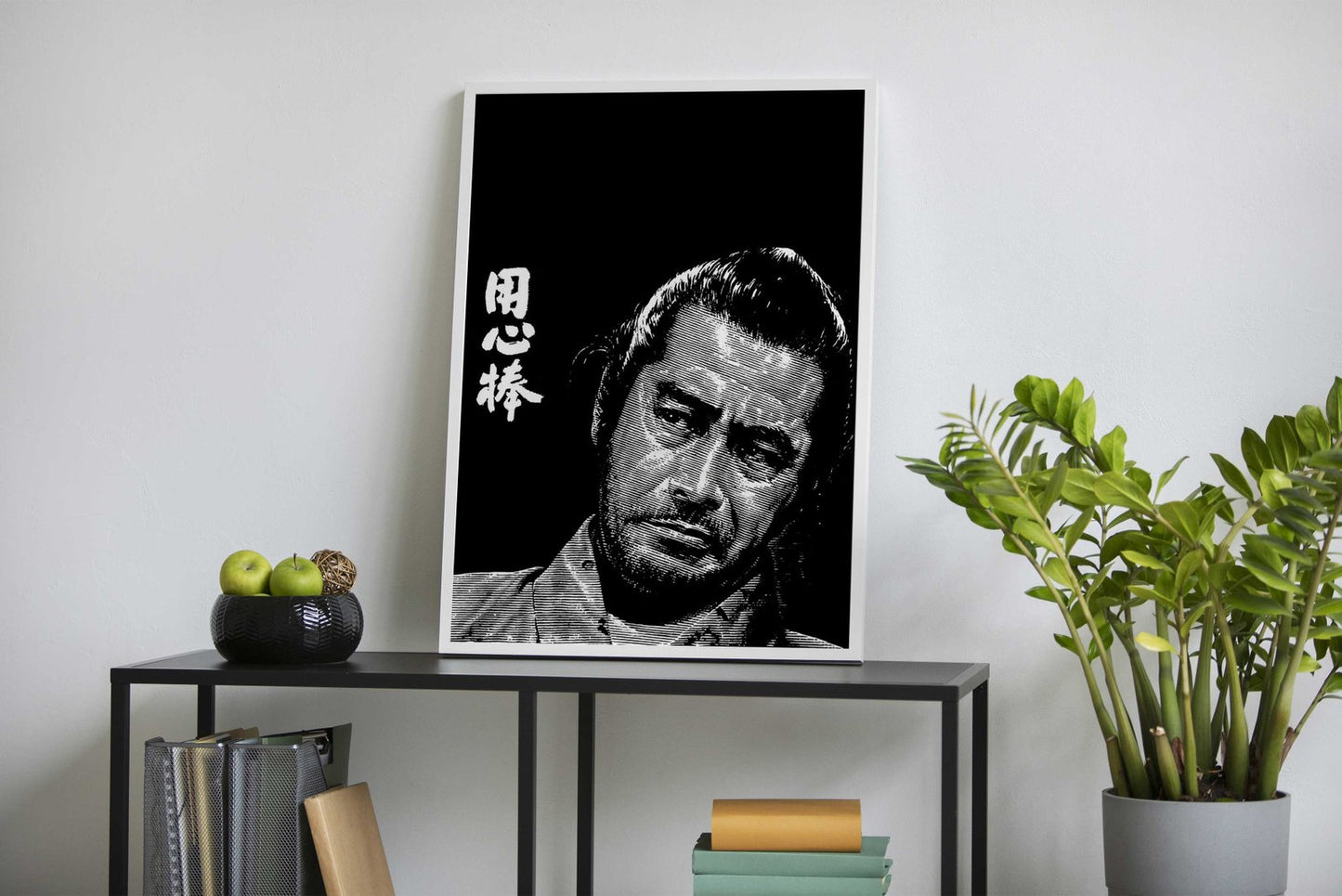 Black white ink Asian Style Poster | Wall Art for Home & Office | High-Quality Print